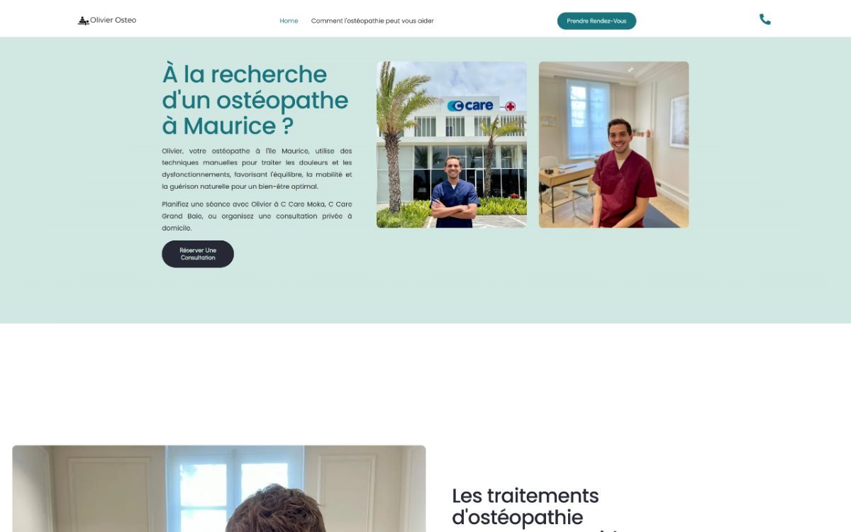 Capture de l'ancien site d'Olivier